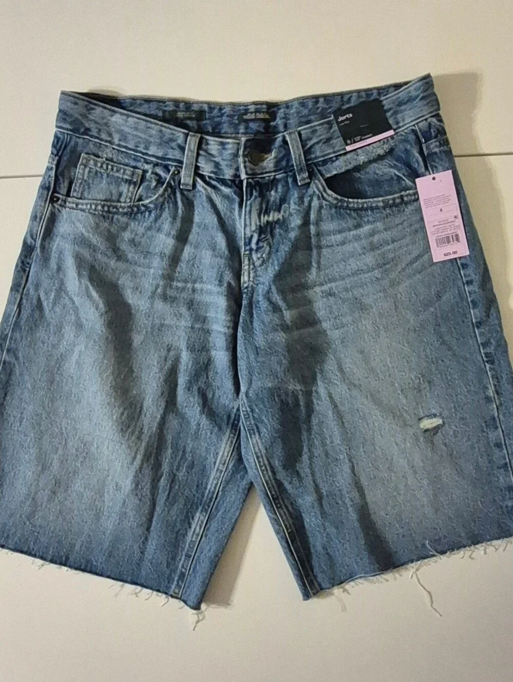 New Wild Fable Low Rise Denim Jorts - Size 8